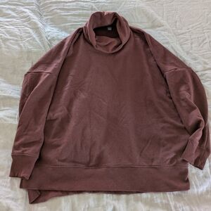 Aerie Oversized Cowl Neck Sweatshirt S